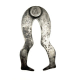 Knock Kneed Antique 5 Inch Machinist Made Ladies Leg Calipers Monogrammed EJG