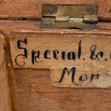 Special & Extra Money (Self), Very Sweet Antique Treen Coin Bank