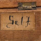 Special & Extra Money (Self), Very Sweet Antique Treen Coin Bank