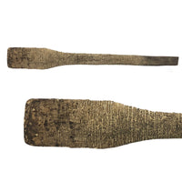 Super Crusty Antique Primitive Paddle Turned Paint Mixer
