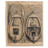 Siege of Antwerp (1584) Fire Boats, Striking Mounted c. 1783 Bookplate Engraving