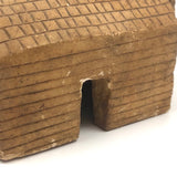 Sweet Old Chalkware House Incense Burner