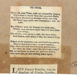 Siege of Antwerp (1584) Fire Boats, Striking Mounted c. 1783 Bookplate Engraving