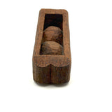 Character-full Antique Double Ball in Cage Whimsy Made by G. W. L. Benedict (?)