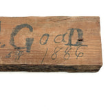 E.M Goad's Wood, Signed June 5, 1886 ( and May 16, 1884 on Reverse)