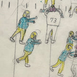 Very Excellent Naive Football Drawing #1 (Around the 30 Yard Line)