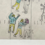 Very Excellent Naive Football Drawing #1 (Around the 30 Yard Line)