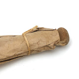 Ultra Spare, Very Beautiful Pair of Antique Clothes Pin Dolls in Wrapped Paper Dresses