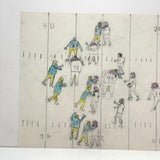 Very Excellent Naive Football Drawing #1 (Around the 30 Yard Line)