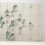 Very Excellent Naive Football Drawing #1 (Around the 30 Yard Line)