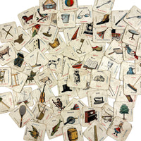 Very Much Loved and Very Charming c. 1920s Language Learning Picture Cards