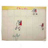 Very Excellent Naive Football Drawing #2 (Chiefs!)