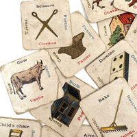 Very Much Loved and Very Charming c. 1920s Language Learning Picture Cards