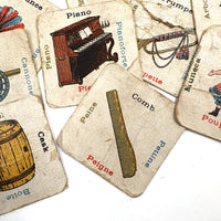 Very Much Loved and Very Charming c. 1920s Language Learning Picture Cards