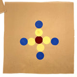 Sweet 1930s Kindergarten Lot: Yarn Drawings, Paper Weaving, More