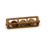Another Sweet Old Carved Whimsy, Three Balls in Three Cages