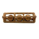 Another Sweet Old Carved Whimsy, Three Balls in Three Cages
