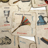 Very Much Loved and Very Charming c. 1920s Language Learning Picture Cards