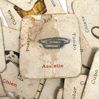 Very Much Loved and Very Charming c. 1920s Language Learning Picture Cards