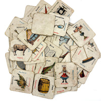 Very Much Loved and Very Charming c. 1920s Language Learning Picture Cards