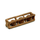 Another Sweet Old Carved Whimsy, Three Balls in Three Cages