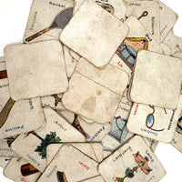 Very Much Loved and Very Charming c. 1920s Language Learning Picture Cards