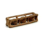 Another Sweet Old Carved Whimsy, Three Balls in Three Cages