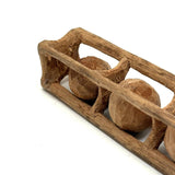 Another Sweet Old Carved Whimsy, Three Balls in Three Cages
