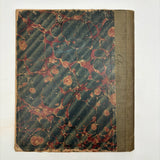 1901 Pathology/Bacteriology Marbled Cover Notebook with Gorgeous Colored Pencil Illustrations Throughout, NYC