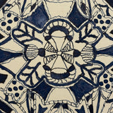 Great Old Pen and Ink Mandala-like Pattern Drawing, Early 20th Century