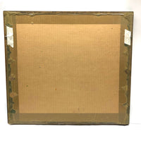 Tumbling Blocks Large Quilt Square, Framed
