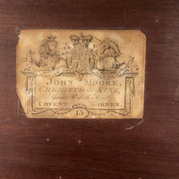 Early 1800s John Moore, Chemist to the King, Double Sided British Apothecary Chest