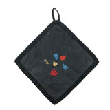 Sweet Old Double Sided (Partially) Hand-embroidered Potholder
