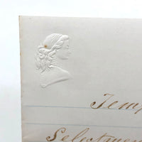 1867 Cover with Painterly Cancellation: To Selectmen of Littleton, from Templeton MA