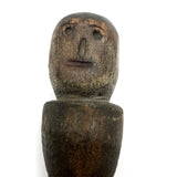 Super Primitive Antique Jig Doll with Wonderful Face and Old Paint