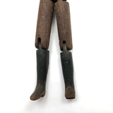 Super Primitive Antique Jig Doll with Wonderful Face and Old Paint