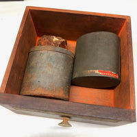 Early 1800s John Moore, Chemist to the King, Double Sided British Apothecary Chest