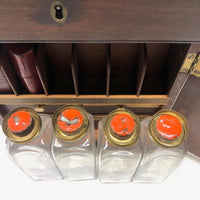 Early 1800s John Moore, Chemist to the King, Double Sided British Apothecary Chest