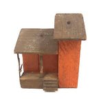 Set of Four Scrappy Scratch Made Houses