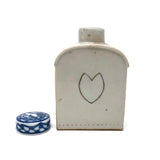 Early Chinese Export Tea Caddy, with (Lovely if Unmatched) Stopper