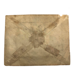 1894 Portrait Photo in Flower Painted Envelope Frame
