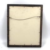 In Memory of My 19th Birthday, 1864, Ink Drawing in Period Frame