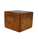 Infinity Box! ASW's 1892 Set of Five Handmade, Jointed Boxes, Very Precisely Nesting