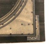 Unusual Antique Mounted Occupational Photo, Presumed Steel Worker