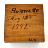 Infinity Box! ASW's 1892 Set of Five Handmade, Jointed Boxes, Very Precisely Nesting