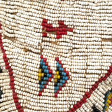 Collection of Three Antique Finely Beaded Sioux Moccasins, As Found