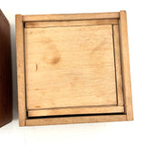 Infinity Box! ASW's 1892 Set of Five Handmade, Jointed Boxes, Very Precisely Nesting