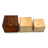 Infinity Box! ASW's 1892 Set of Five Handmade, Jointed Boxes, Very Precisely Nesting