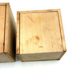 Infinity Box! ASW's 1892 Set of Five Handmade, Jointed Boxes, Very Precisely Nesting