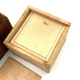 Infinity Box! ASW's 1892 Set of Five Handmade, Jointed Boxes, Very Precisely Nesting